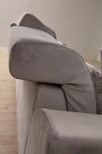 Hanah Home Dvoumístná pohovka Frido 185 cm světle šedá