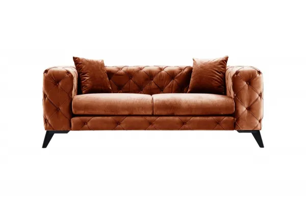 Hanah Home Dvoumístná pohovka Como 197 cm oranžová