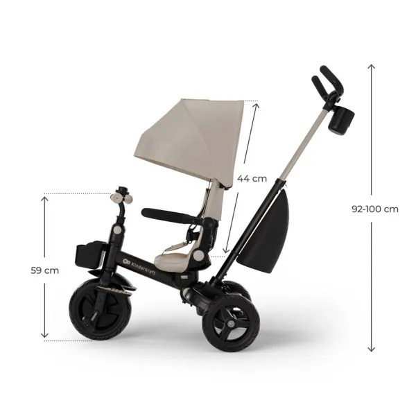 Trojkolka Kinderkraft Aveo 2 Plus Farba: Beige