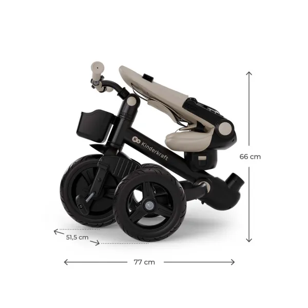 Trojkolka Kinderkraft Aveo 2 Plus Farba: Beige