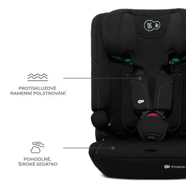 Autosedačka Kinderkraft I-Comfy i-Size Farba: Black