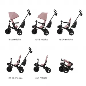Trojkolka Kinderkraft Aveo 2 Plus Farba: Pink