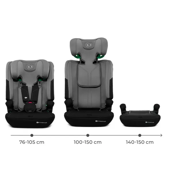 Autosedačka Kinderkraft I-Comfy i-Size Farba: Dark grey