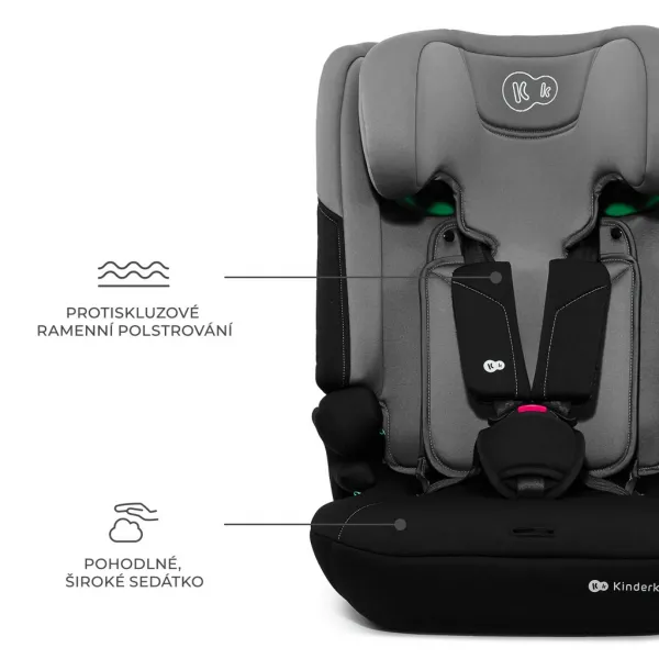 Autosedačka Kinderkraft I-Comfy i-Size Farba: Dark grey