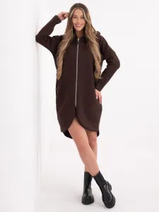 Dámska mikina s kapucňou na zips