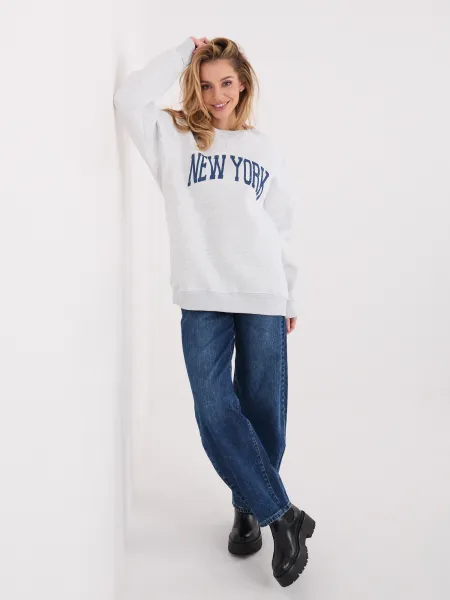 Svetlosivá mikina New York