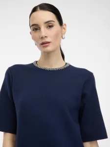Tmavomodré dámske mini šaty ORSAY
