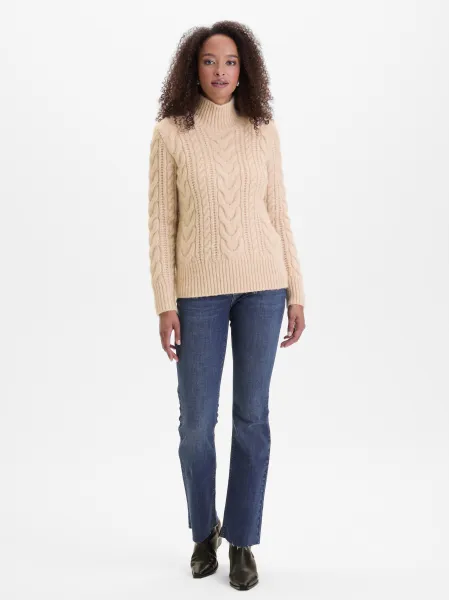 Béžový dámsky rolák ORSAY