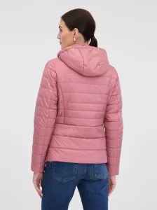 Svetloružová dámska zimná bunda ORSAY