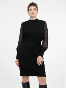 Čierne puzdrové šaty ORSAY