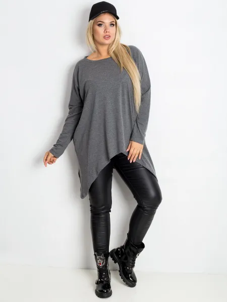 Blouse-RV-BZ-5031.06X-dark grey