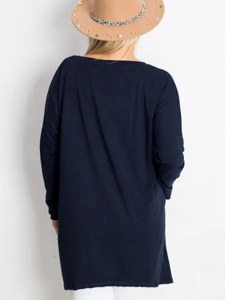 Blouse-RV-BZ-5031.06X-navy blue