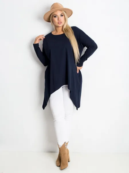 Blouse-RV-BZ-5031.06X-navy blue
