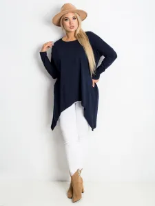 Blouse-RV-BZ-5031.06X-navy blue