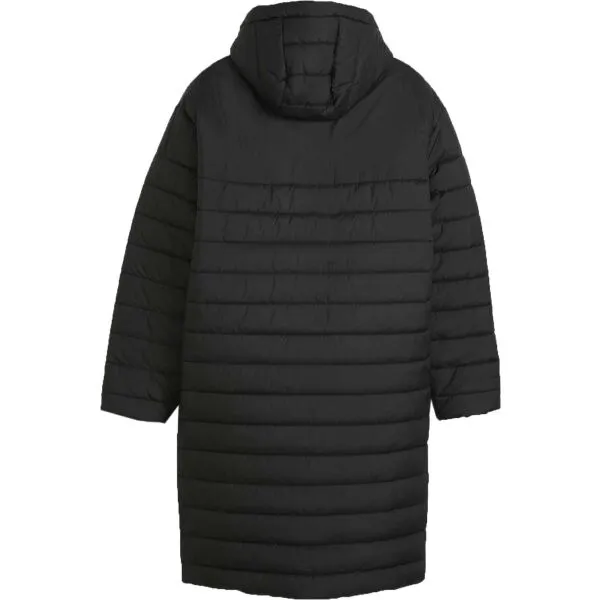 Puma TEAMFINAL BENCH JACKET Pánska zimná bunda, čierna, veľkosť