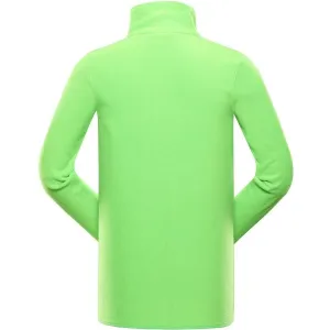 ALPINE PRO GARIM Pánska outdoorová mikina, zelená, veľkosť