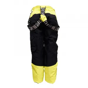 Juniorské lyžiarske nohavice AUTHORITY SP-SNOWTIME neon yellow