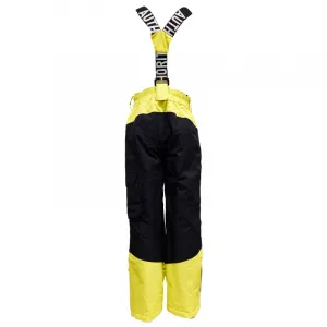 Juniorské lyžiarske nohavice AUTHORITY SP-SNOWTIME neon yellow