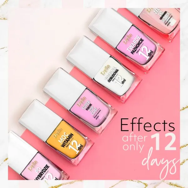 Delia Cosmetics Strong Nails 12 Days posilňujúci kondicionér na nechty 11 ml