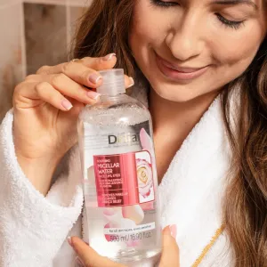 Delia Cosmetics Micellar Water Rose Petals Extract upokojujúca čistiaca micelárna voda 500 ml