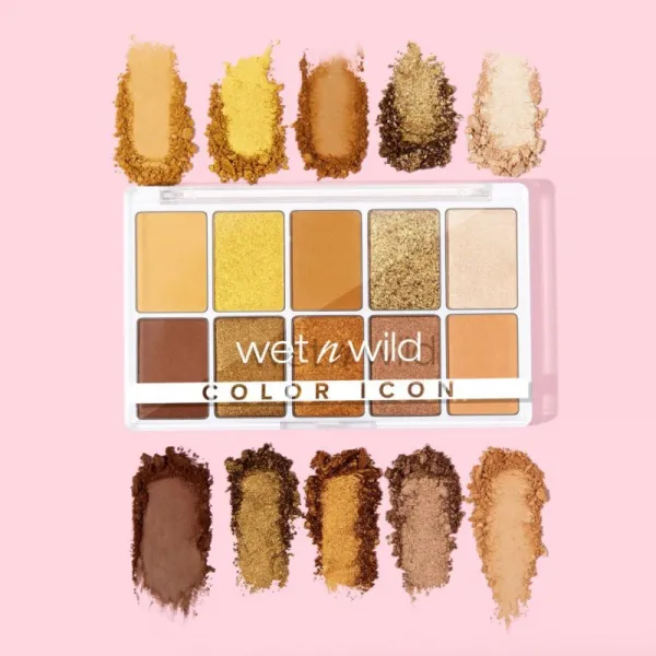 Wet n Wild Color Icon 10-Pan paletka očných tieňov odtieň Call Me Sunshine 12 g
