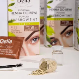 Delia Cosmetics Eyebrow Expert tónovacia farba na obočie odtieň 4.0 Brown 4 g