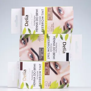 Delia Cosmetics Eyebrow Expert tónovacia farba na obočie odtieň 1.0 Black 4 g