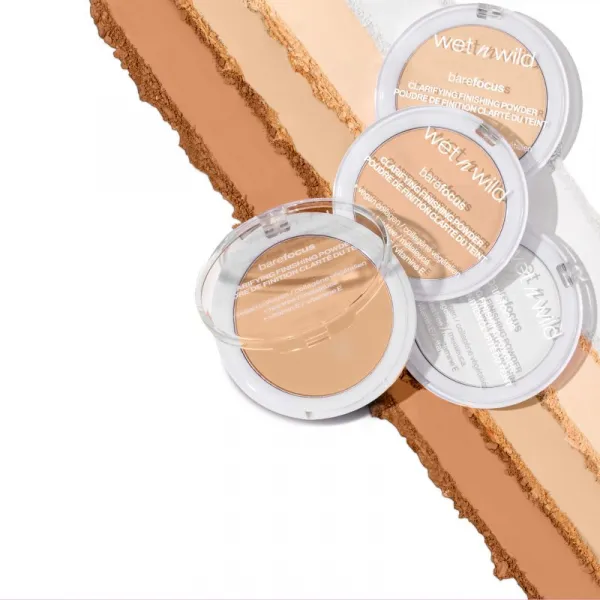 Wet n Wild BareFocus Clarifying Finishing Powder zmatňujúci púder odtieň Translucent 6 g