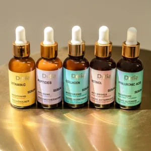 Delia Cosmetics Collagen hydratačné sérum na tvár, krk a dekolt 30 ml