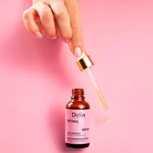 Delia Cosmetics Retinol protivráskové sérum na tvár, krk a dekolt 30 ml