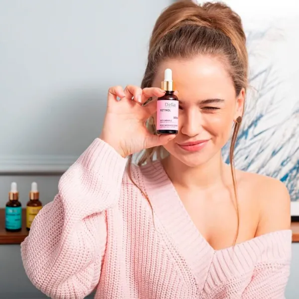 Delia Cosmetics Retinol protivráskové sérum na tvár, krk a dekolt 30 ml