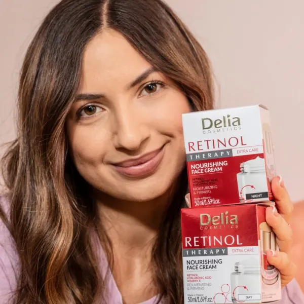 Delia Cosmetics Retinol Therapy spevňujúci a výživný krém 50 ml