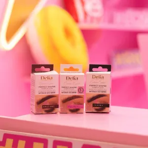 Delia Cosmetics Eyebrow Expert fixačný vosk na obočie odtieň Black 10 ml