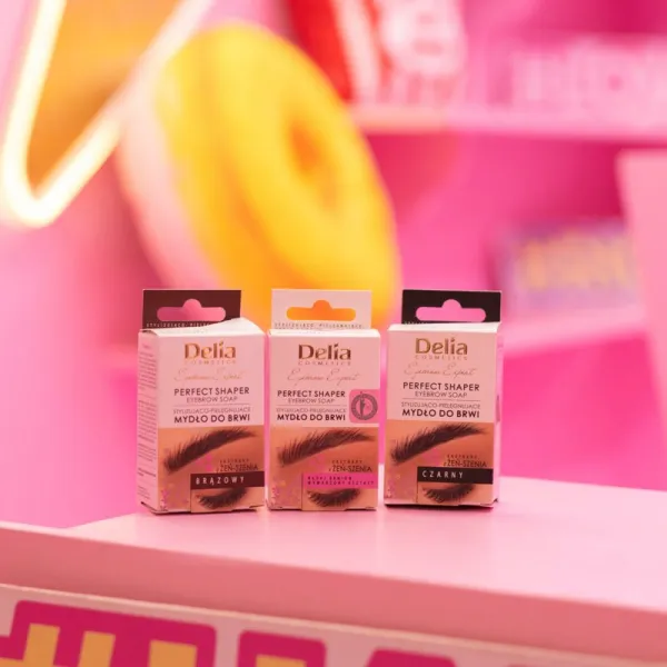 Delia Cosmetics Eyebrow Expert Perfect Shaper mydlo na obočie 10 ml