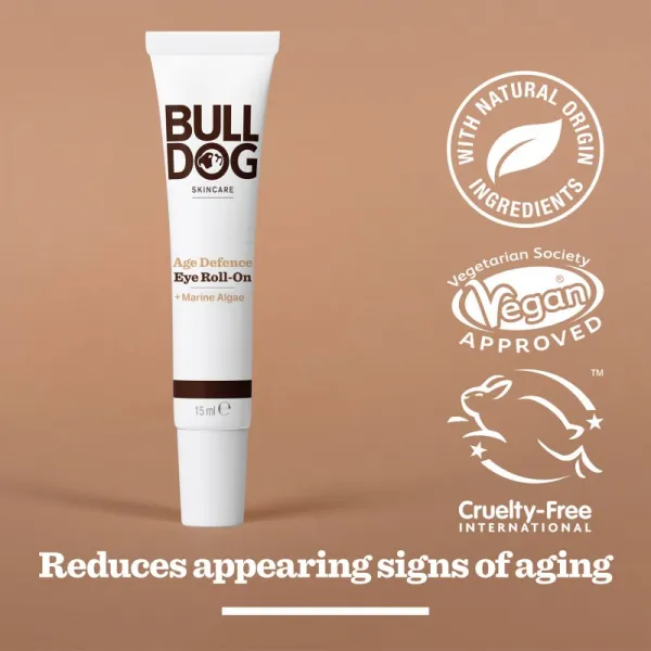 Bulldog Age Defence Eye Roll-On protivráskový krém na očné okolie pre mužov 15 ml