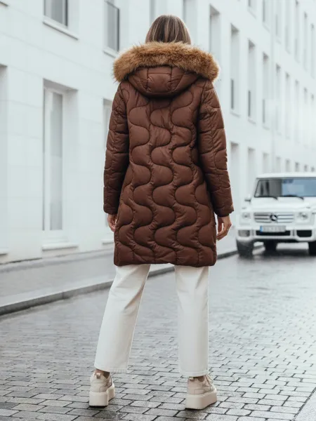 Dámska zimná bunda VIRELIA hnedá