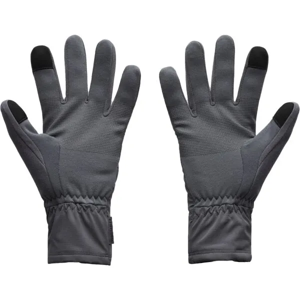 Under Armour STORM FLEECE GLOVES Pánske rukavice, tmavo sivá, veľkosť