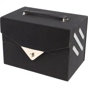 Zmile Kozmetický kufrík Beauty Case Velvety černý