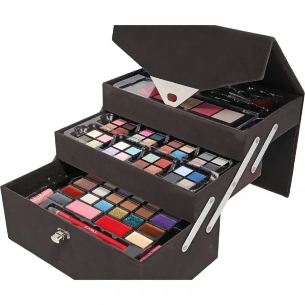 Zmile Kozmetický kufrík Beauty Case Velvety černý
