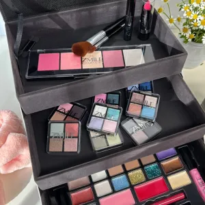 Zmile Kozmetický kufrík Beauty Case Velvety černý