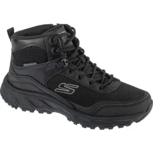 Pánske členkové zimné topánky SKECHERS Hillcrest 2.0 WR M black black