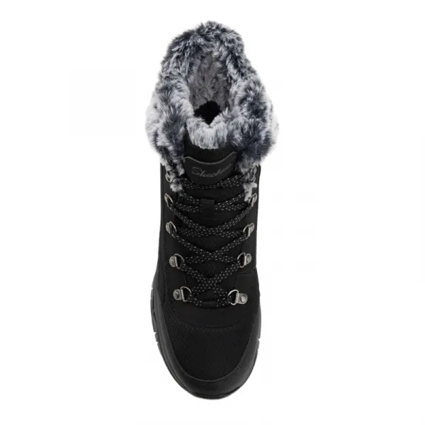 Dámske vysoké zimné topánky SKECHERS Trego Stormie WP W black black