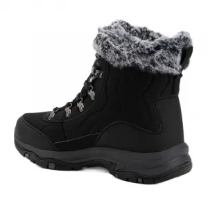 Dámske vysoké zimné topánky SKECHERS Trego Stormie WP W black black