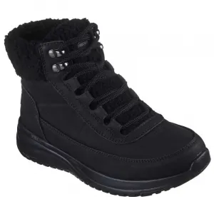 Dámske členkové zimné topánky SKECHERS Stellar Alpine Adventure WP W black black