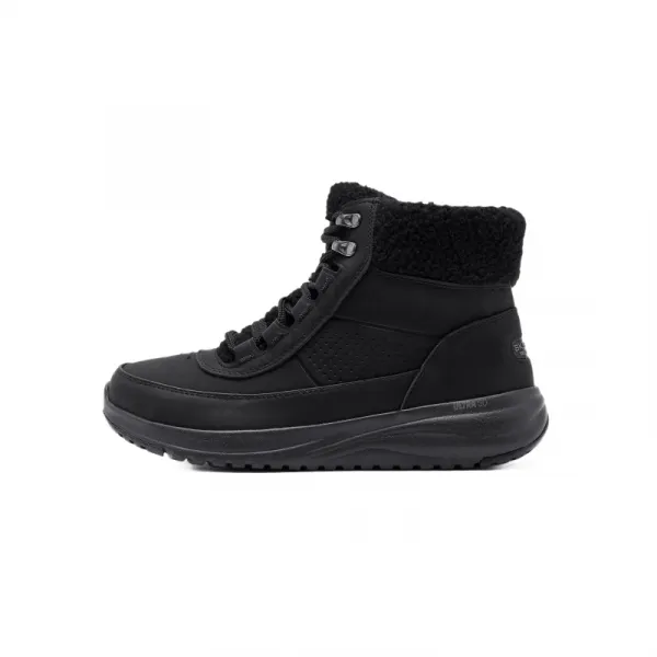 Dámske členkové zimné topánky SKECHERS Stellar Alpine Adventure WP W black black