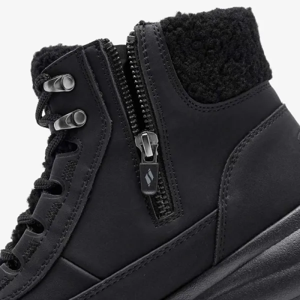 Dámske členkové zimné topánky SKECHERS Stellar Alpine Adventure WP W black black