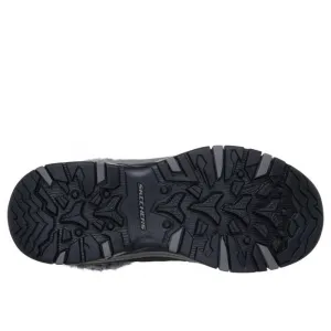 Dámske vysoké zimné topánky SKECHERS Trego Stormie WP W charcoal black