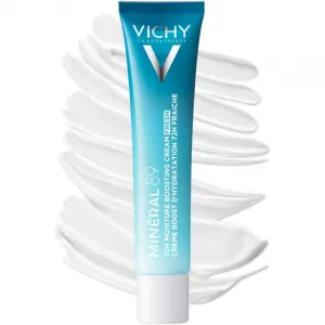 Vichy Minéral 89 72H Moisture Boosting Cream Fresh hydratačný krém na tvár s kyselinou hyalurónovou 40 ml