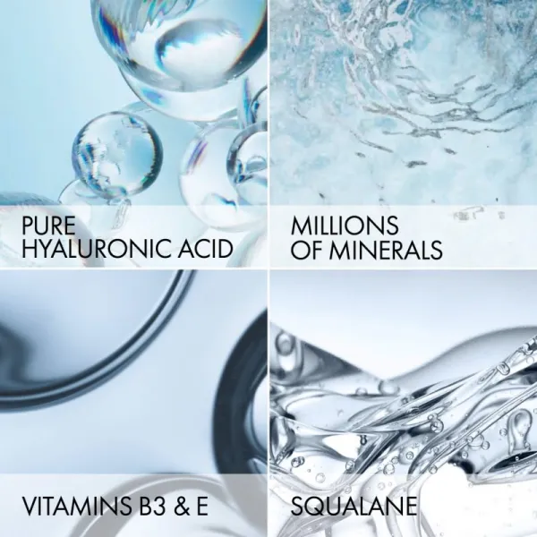 Vichy Minéral 89 72H Moisture Boosting Cream Fresh hydratačný krém na tvár s kyselinou hyalurónovou 40 ml