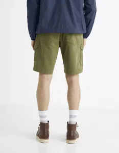 Celio Cotton Cargo Shorts Bolookbm - Mens